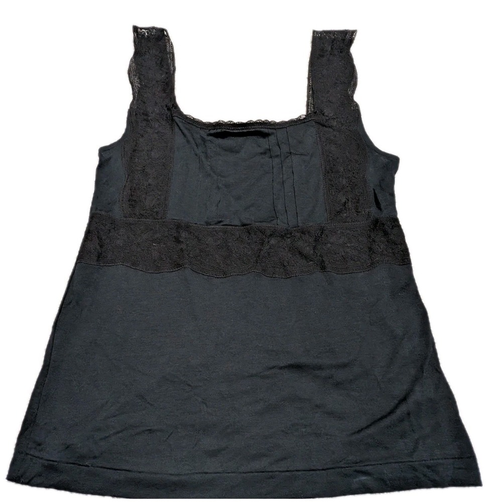 Banana Republic Women's M Black Tank Top Sleeveless Womens